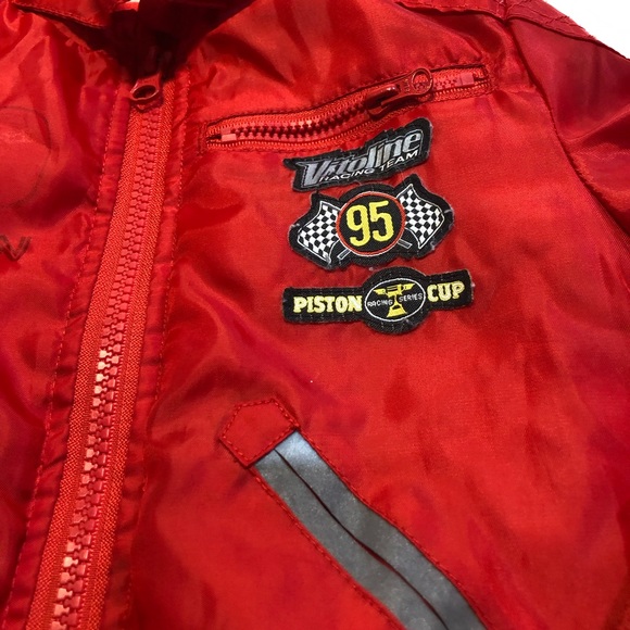 Disney Baby Lightening McQueen Jacket Windbreaker 12-18 mos - Picture 3 of 16
